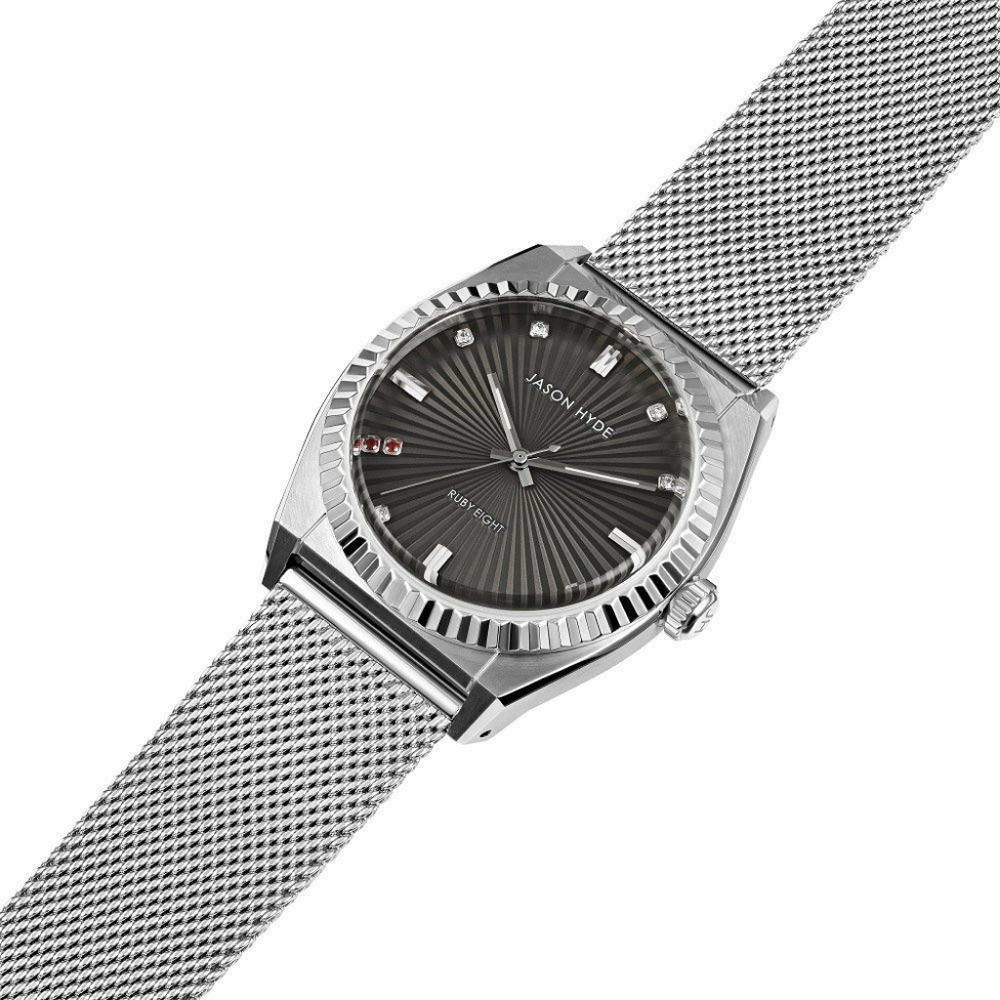 NWT Jason Hyde Ruby-Eight 36mm watch